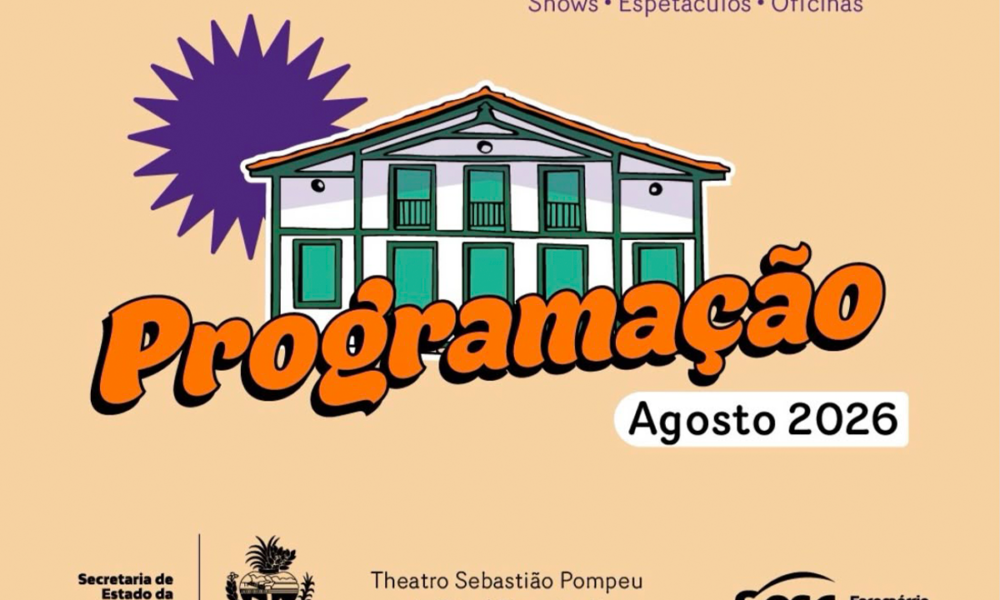 Programação cultural leva grandes atrações ao Theatro de Pirenópolis