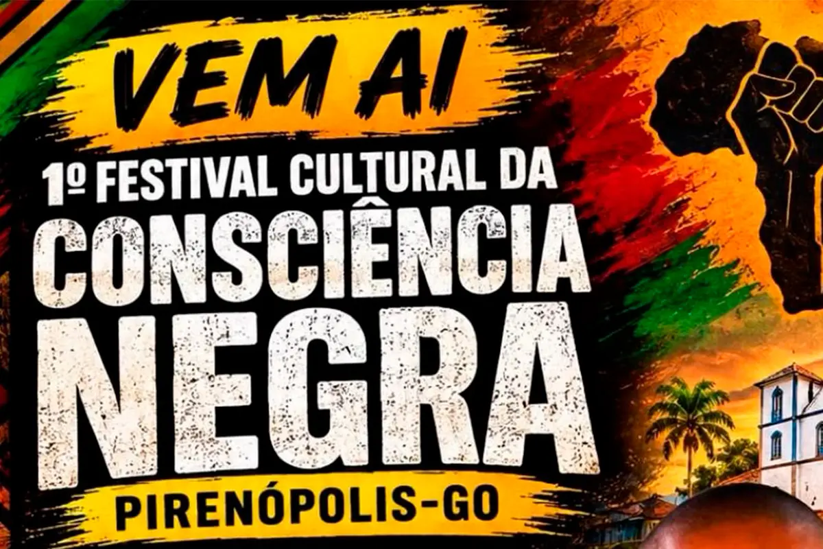 Descubra as 3 atrações confirmadas no Festival Consciência Negra em Pirenópolis