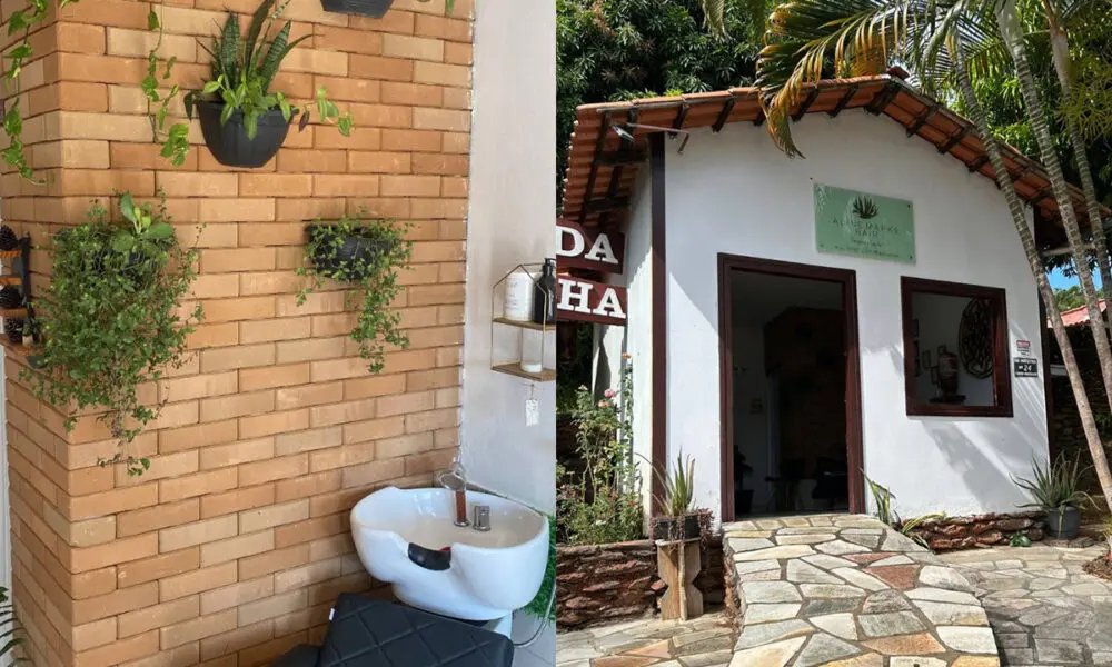 Aline Marks Hair: salão em Pirenópolis une corte e terapia capilar