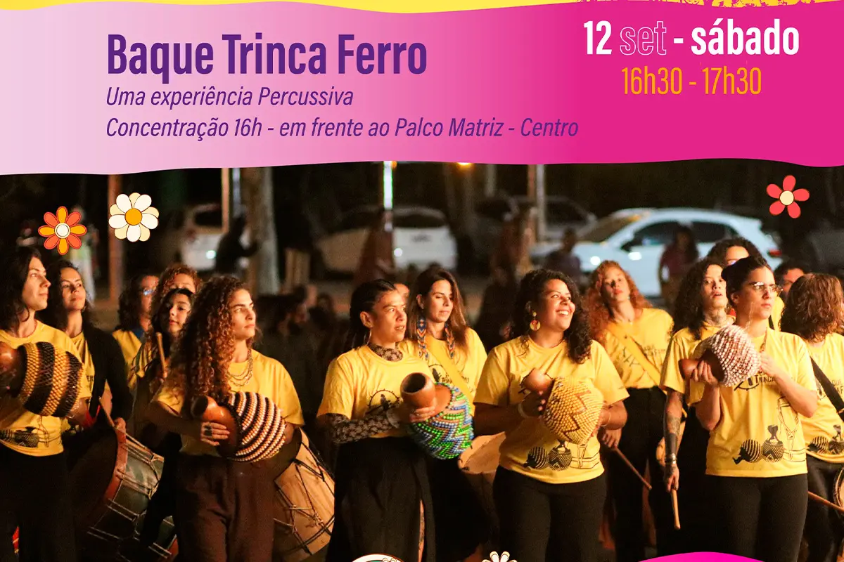 Canto da Primavera 2026: programação deste sábado em Pirenópolis