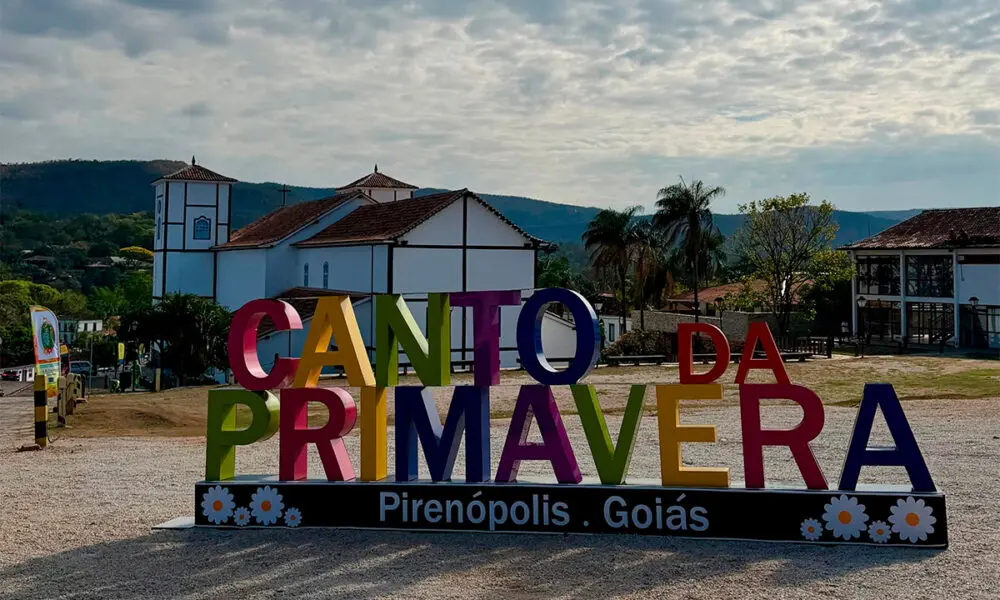Canto da Primavera 2026: programação deste sábado em Pirenópolis