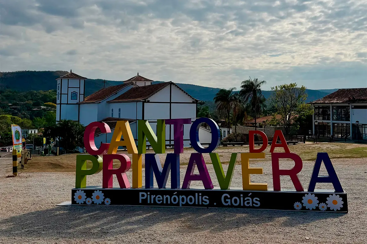 Canto da Primavera 2026: programação deste sábado em Pirenópolis