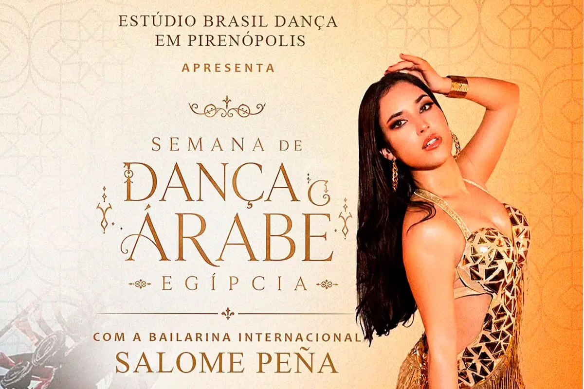 Dança do ventre: Salome Peña ministra aulas em Pirenópolis