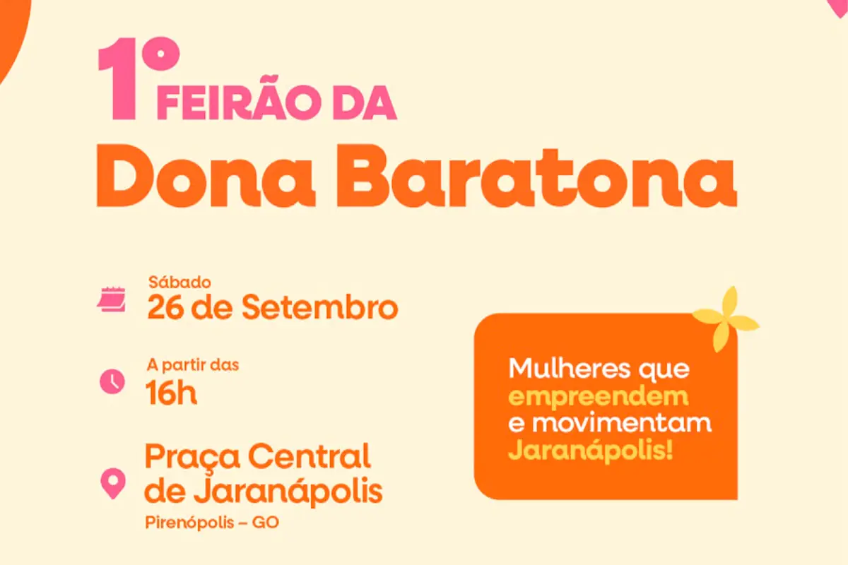 Feira de mulheres empreendedoras movimenta Jaranápolis em Pirenópolis