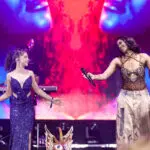 IZA chama Gabi Cruz ao palco para cantar “Dona de Mim”