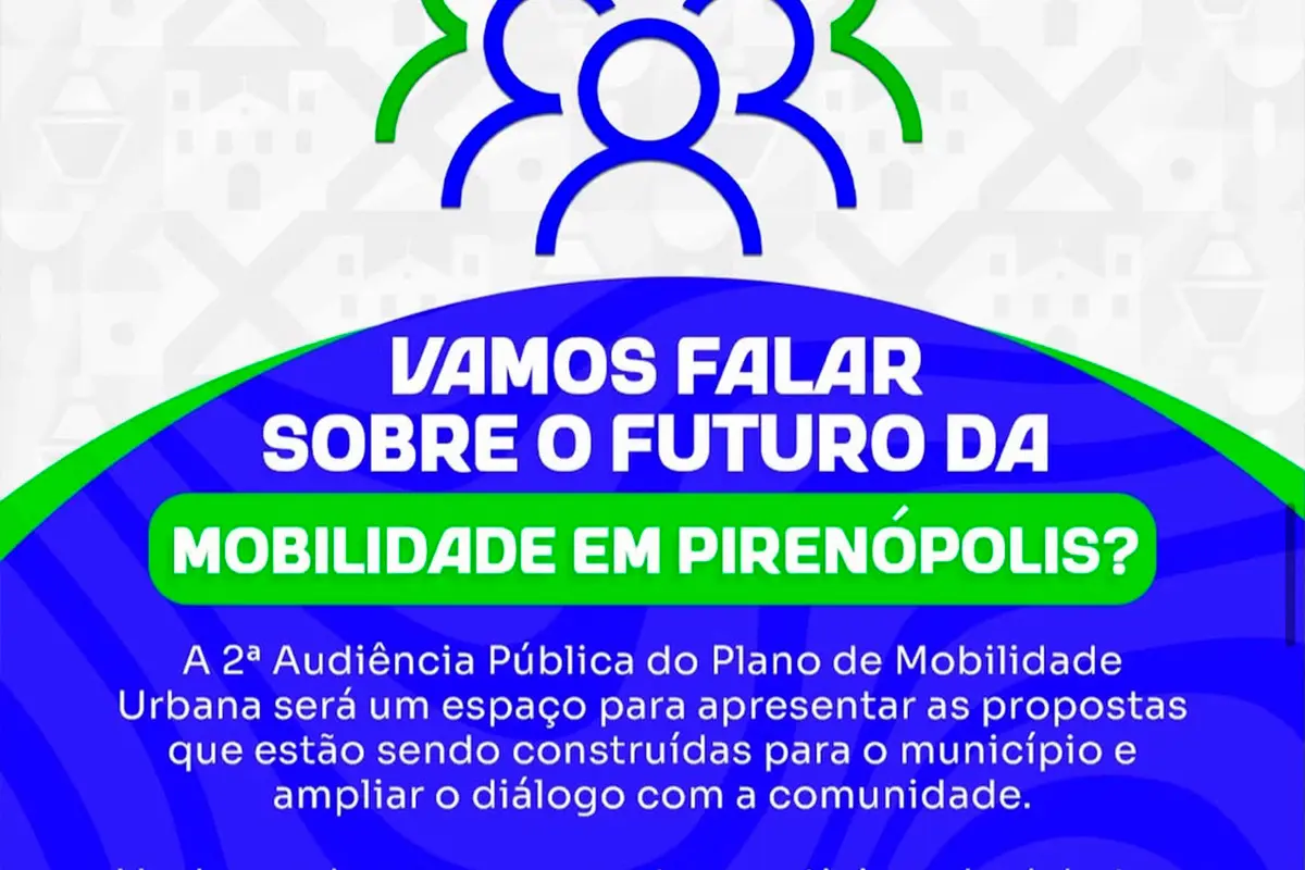 Mobilidade urbana: Prefeitura convoca audiência em Pirenópolis