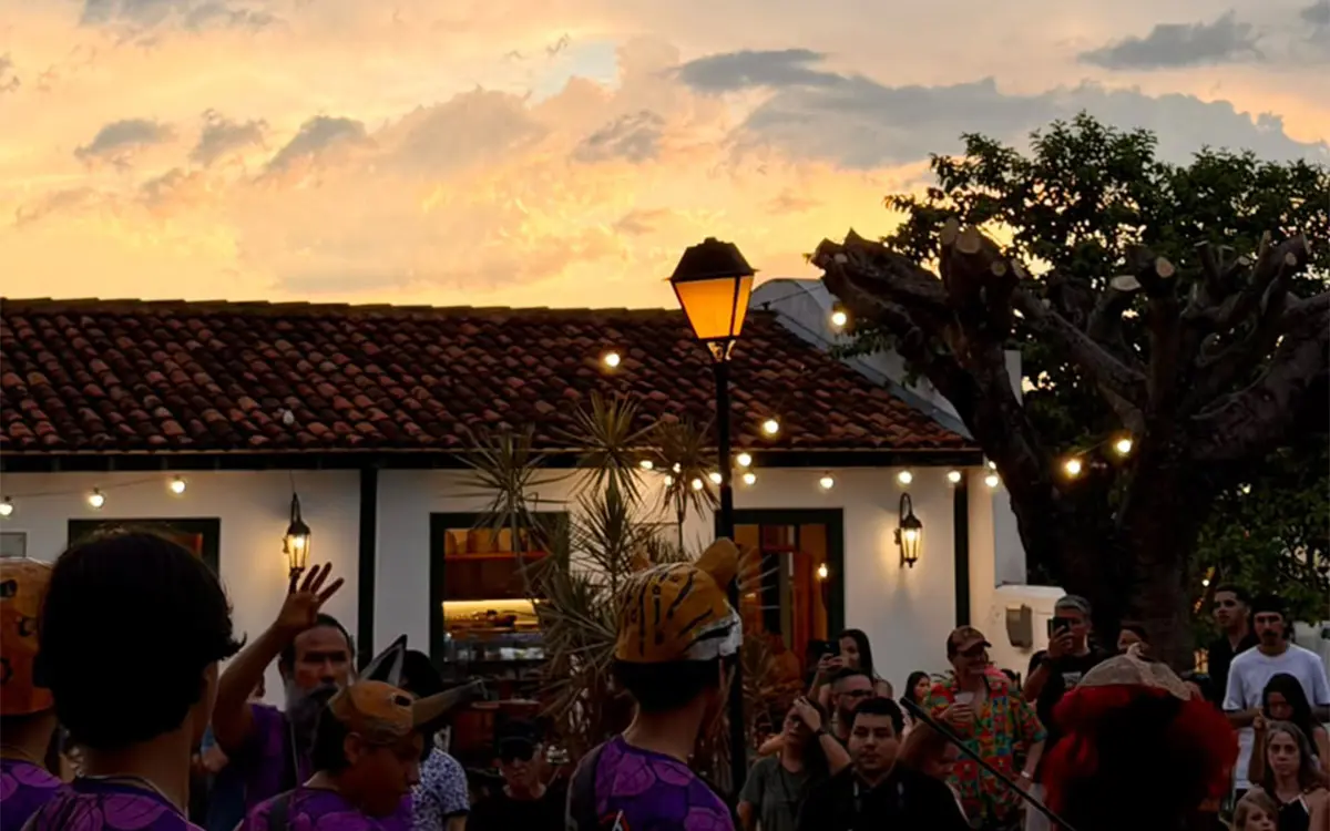Pequi Sonoro no Centro Histórico: música e pôr do sol