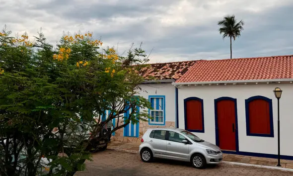 Pirenópolis amanhece nublada e muda o ritmo da cidade