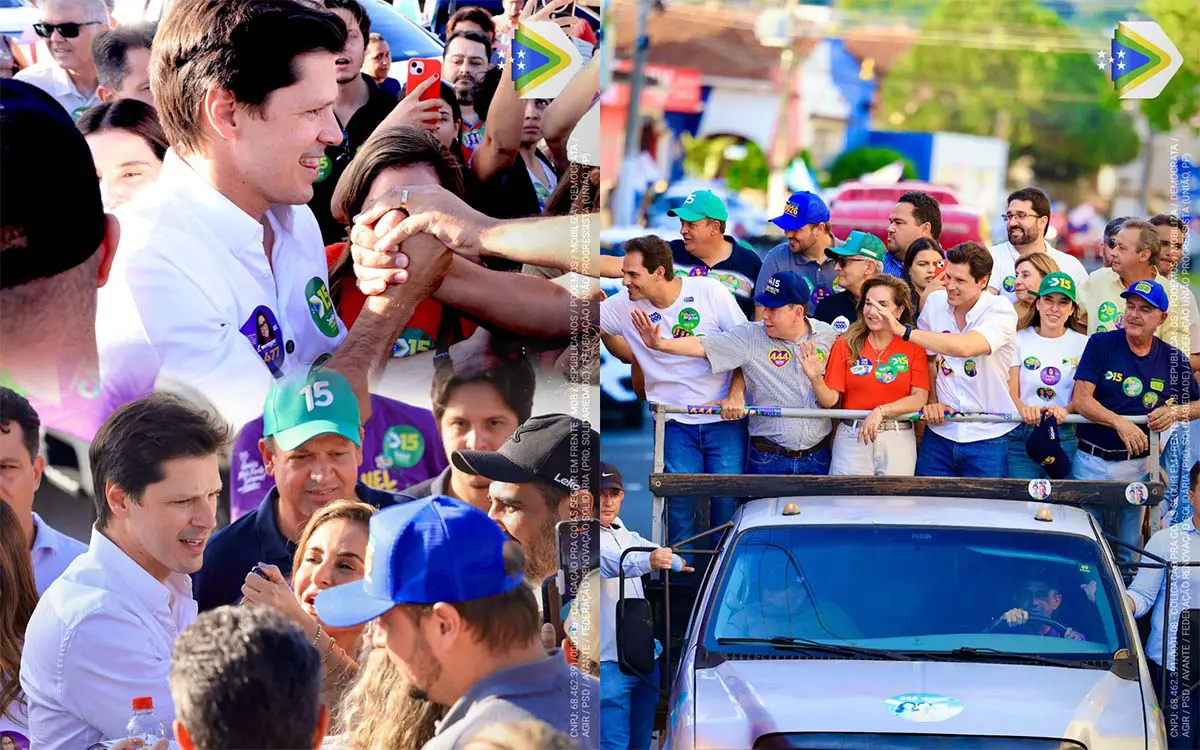 Pirenópolis recebe carreata de Daniel Vilela