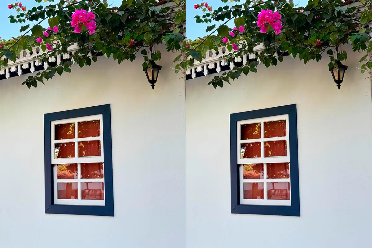 A Primavera Floresce sobre a Fachada Colonial no Centro Histórico