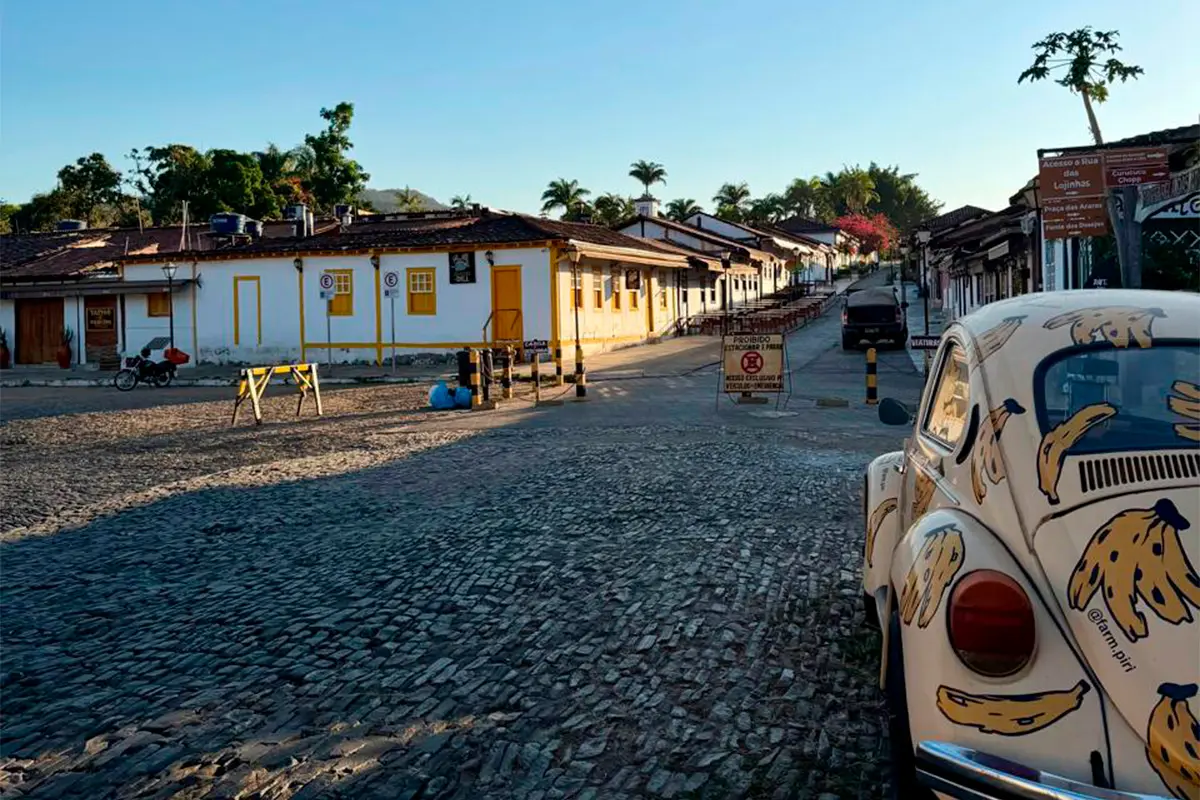Rua do Lazer amanhece tranquila e revela outro lado de Piri