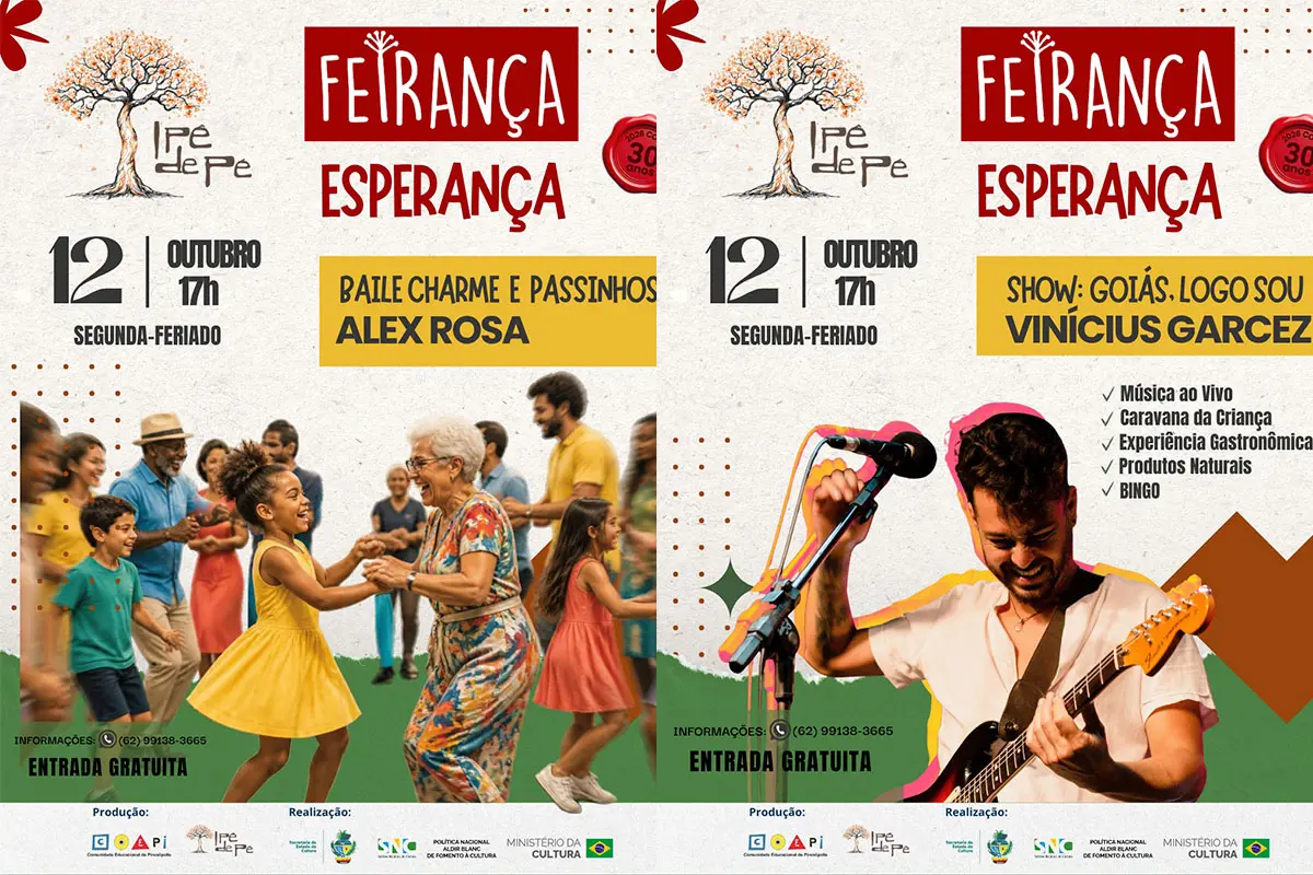 Feirança Esperança em Pirenópolis celebra o Dia das Crianças