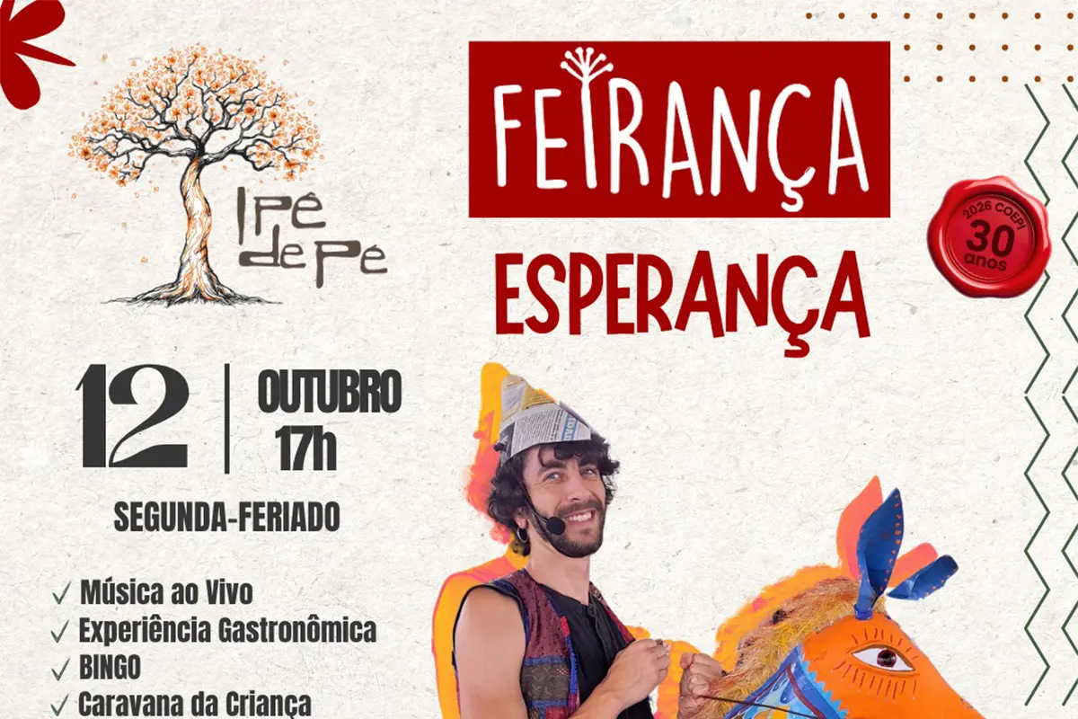 Feirança Esperança em Pirenópolis celebra o Dia das Crianças com muita alegria