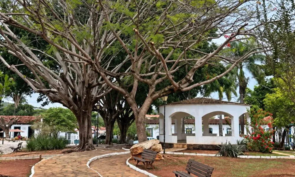 O encanto da Praça do Coreto pelas lentes de viajantes O encanto da Praça do Coreto pelas lentes de viajantes