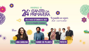 Canto da Primavera: Festival Agita Pirenópolis em Setembro