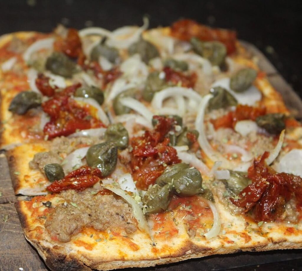 Trotamundus: a pizza quadrada que virou cartão-postal de Piri - IMG 2902