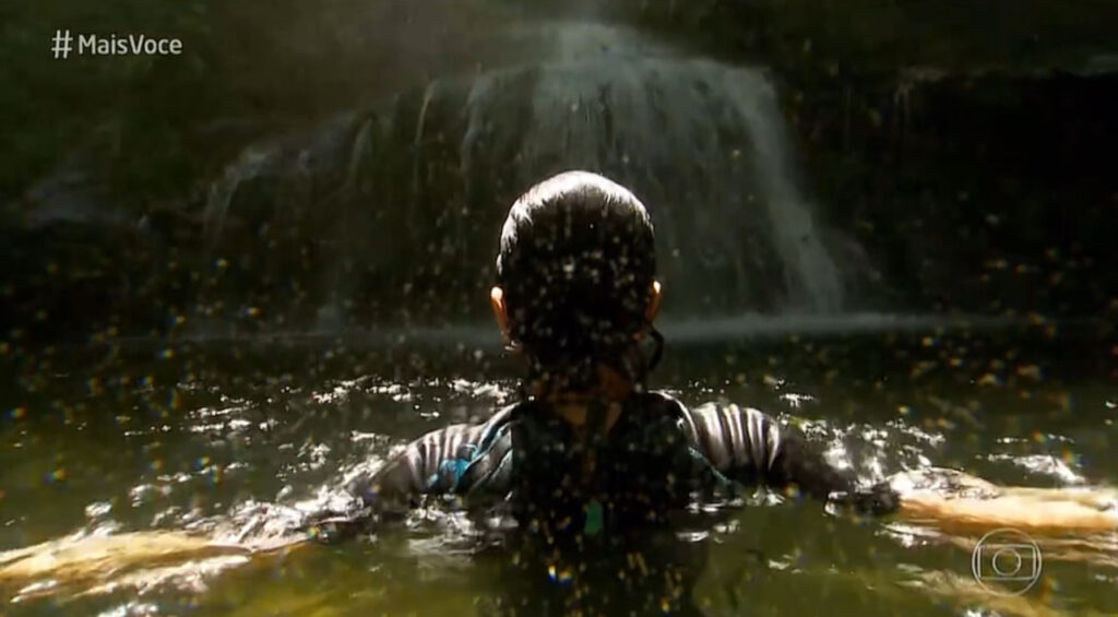 Pirenópolis em Destaque: Cachoeira do Rosário no “Mais Você” - IMG 9148