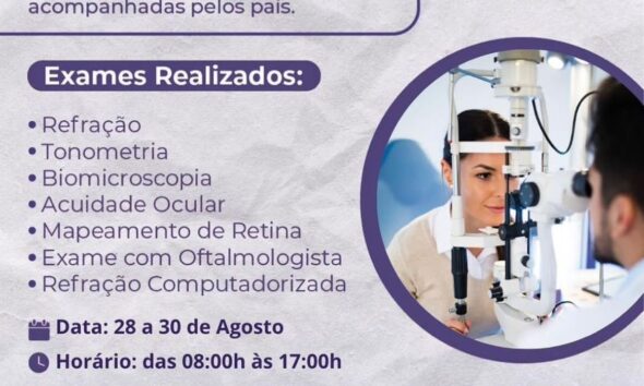 Pirenópolis recebe Mutirão da Visão com exames gratuitos - 4416744a a1a5 48a1 9e6f c4a008eacfeb