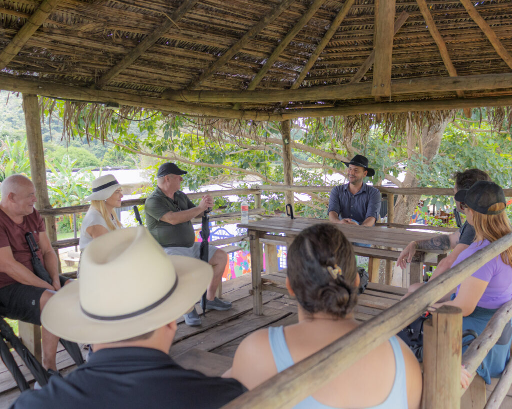 Visita guiada com um dos proprietários