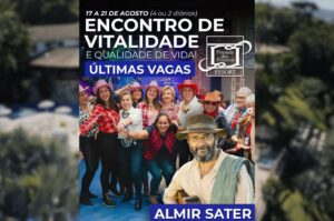 Pousada dos Pireneus celebra a vida com show de Almir Sater