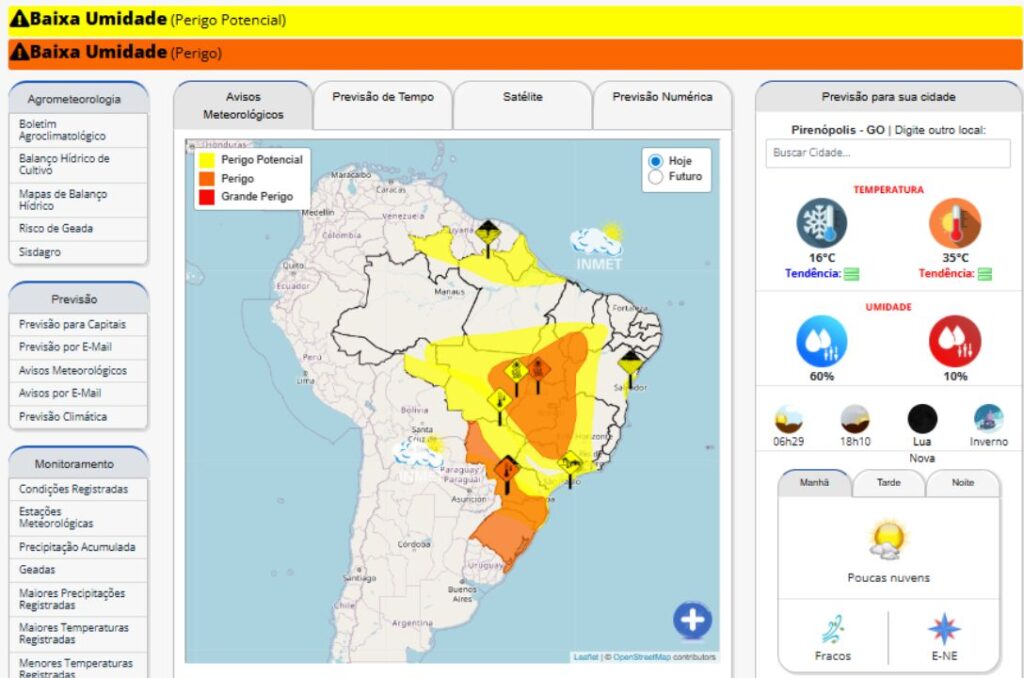 Alerta laranja do INMET: Baixa umidade em Pirenópolis - jii 2025 08 24T111618.608