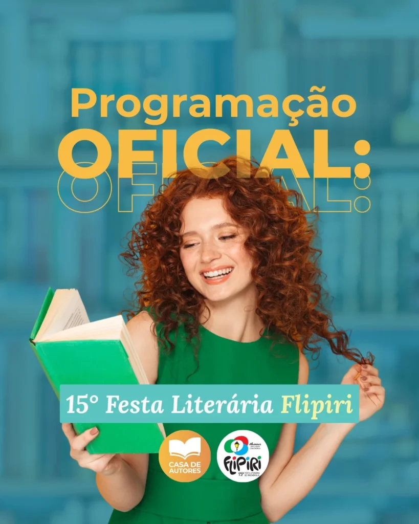 Flipiri divulga programação oficial da 15ª edição - 1