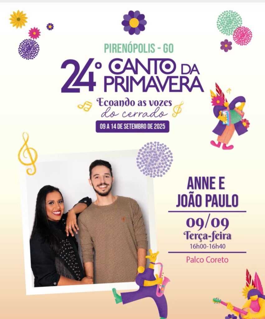Anne & João Paulo abrem o Canto da Primavera 2025 - 232b3980 c6d2 4d2d 9688 dbf312f5914f