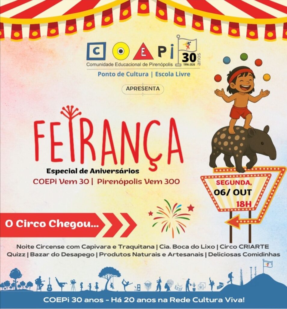 Feirança celebra 30 anos da COEPi e os 300 anos de Pirenópolis - 80bc8f46 03c6 4a5e 8082 a