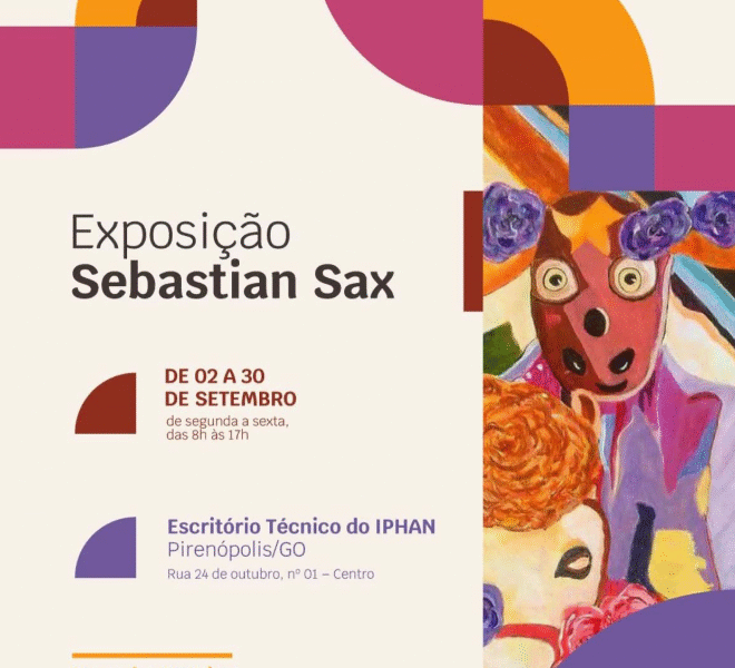 Exposição de Sebastian Sax chega ao IPHAN em Pirenópolis - Captura de tela 2025 09 01 184814