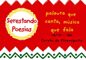 Serestando Poesias anima o Coreto de Pirenópolis em outubro