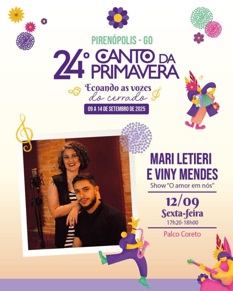 Show “O Amor em Nós” emociona público no Canto da Primavera 2025 - Divulgacao