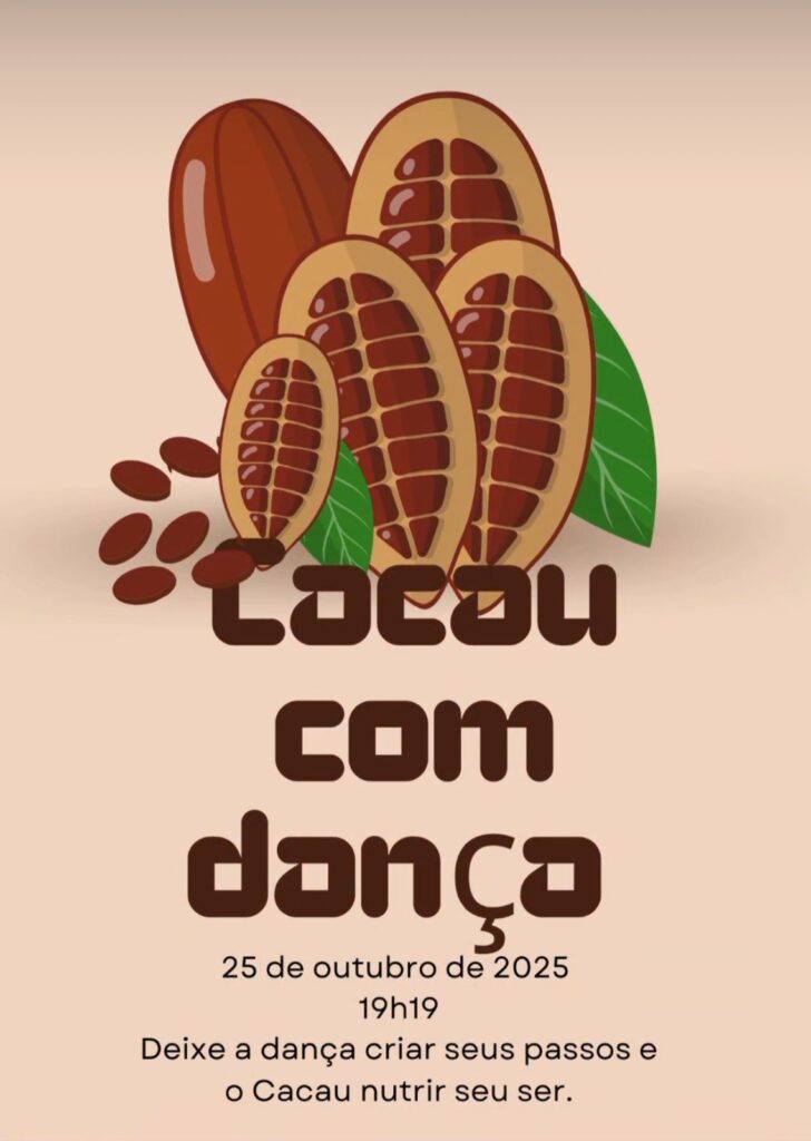 Cacau com Dança une yoga, dança livre e autoconhecimento - f91c8462 6eec 4484 b093 e96ffe12fd73