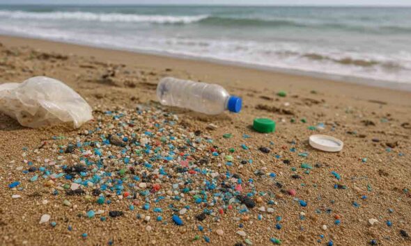 Pesquisa de Goiás revela: 70% das praias têm microplástico - microplastico