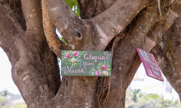 Sinais de afeto na paisagem urbana de Pirenópolis