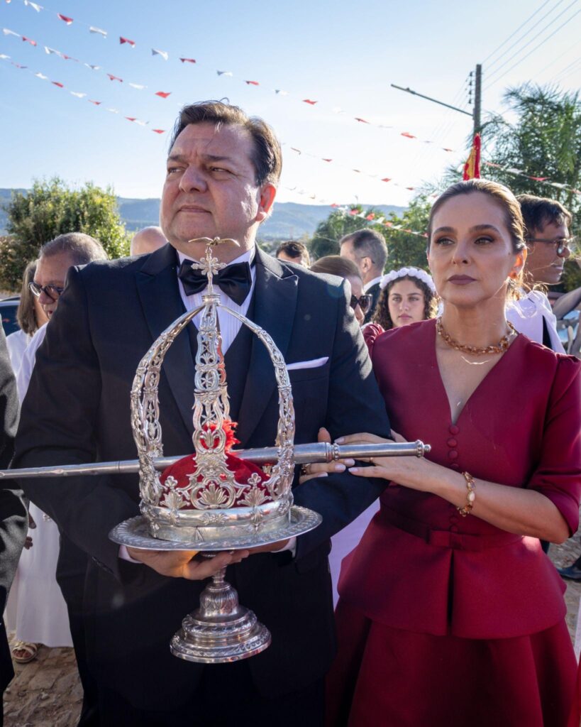 Cultura e Folclore em Pirenópolis - Cortejo Imperial pirenopolis imperado e imperatriz