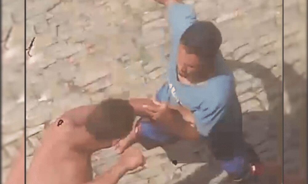 Vídeo mostra briga entre pessoas em situação de rua em Pirenópolis