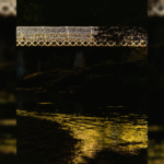 Luzes natalinas sobre o Rio das Almas