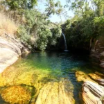 Cachoeiras de Pirenópolis operam com segurança na chuva - cachoeiras bonsucesso 2