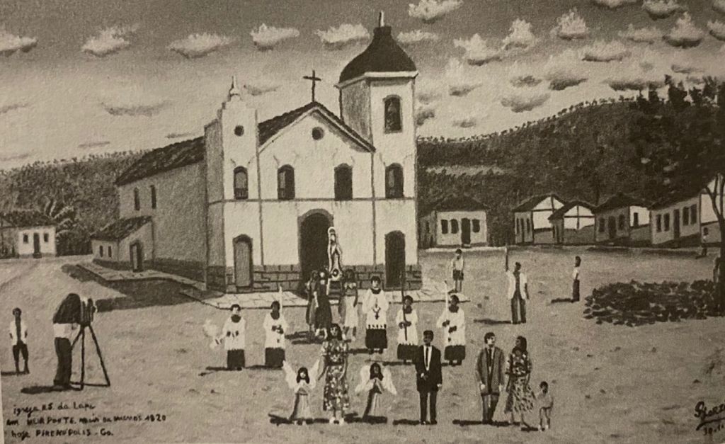 História de Pirenópolis 10 História de Pirenópolis - pirenopolis Igreja de Nossa Senhora da Boa Morte