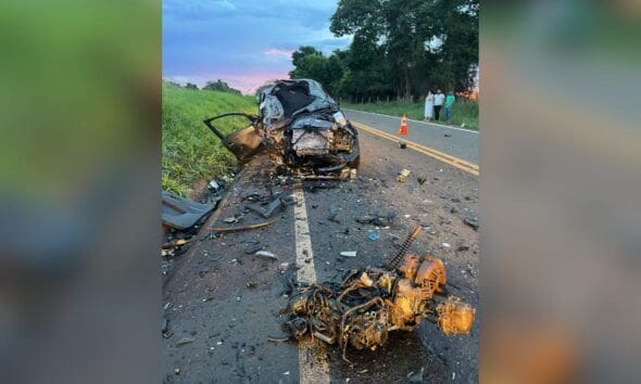 Acidente na GO-164 mata três policiais militares e outras duas pessoas em Firminópolis - 1b7e6843 acidente pms goias 2