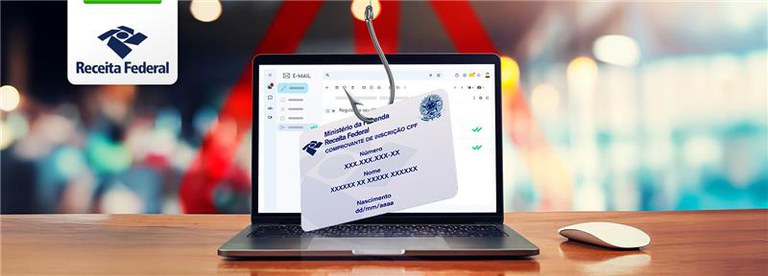 Golpe imita cobranças da Receita e engana contribuintes