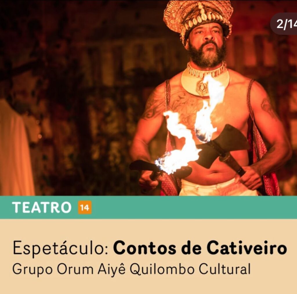 Espetáculo “Contos de Cativeiro” chega a Pirenópolis