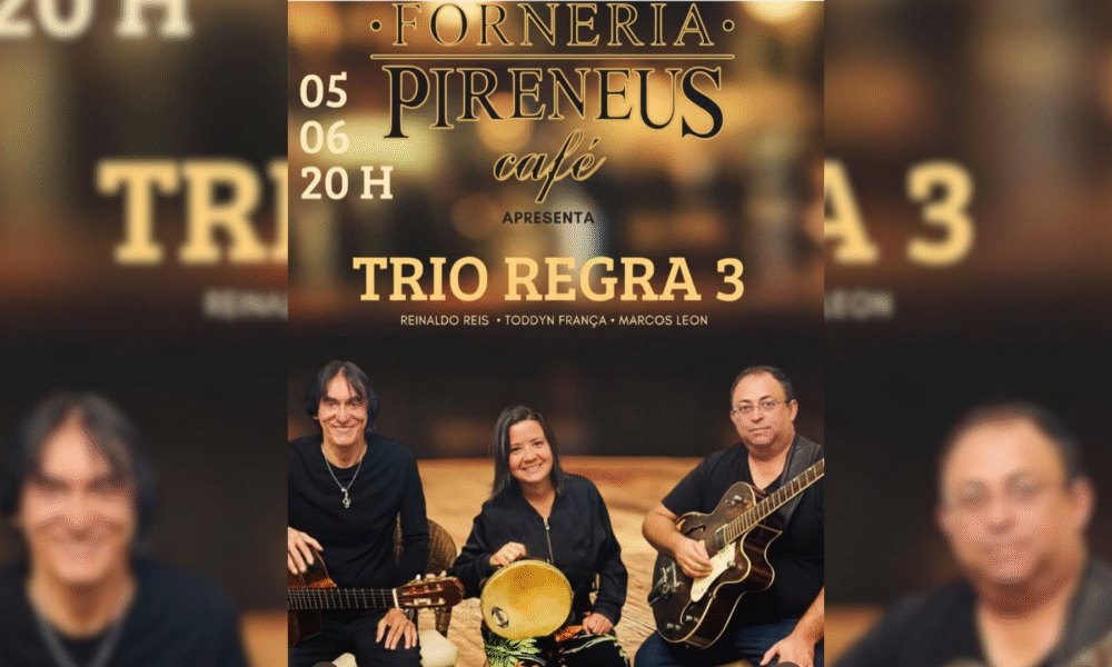 Trio Regra 3 faz dois shows especiais em Pirenópolis