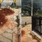 Buraco em obra de energia dificulta acesso a pousada em Pirenópolis - imagens pequenas 2