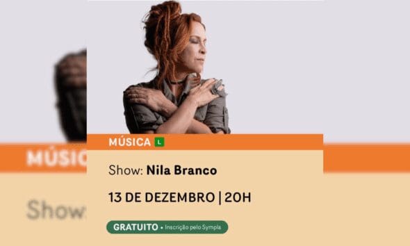 Show de Nila Branco no Teatro de Pirenópolis
