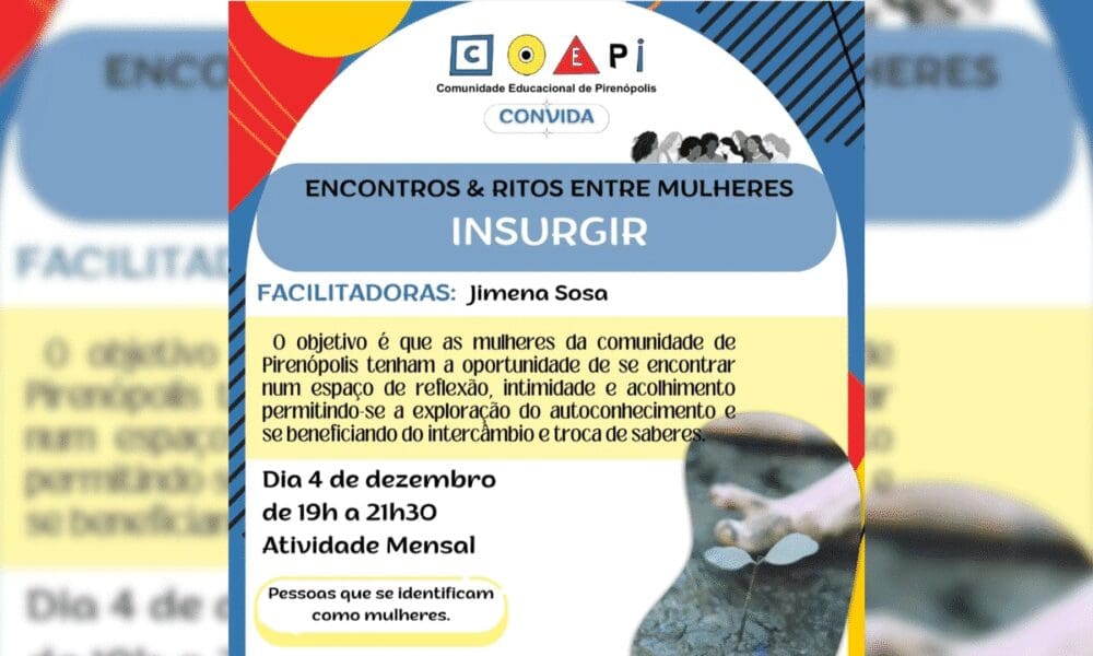Círculo “Insurgir” reúne mulheres em encontro de dezembro