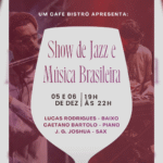 Show de jazz e música brasileira no Um Café Bistrô 4 Show de jazz e música brasileira no Um Café Bistrô
