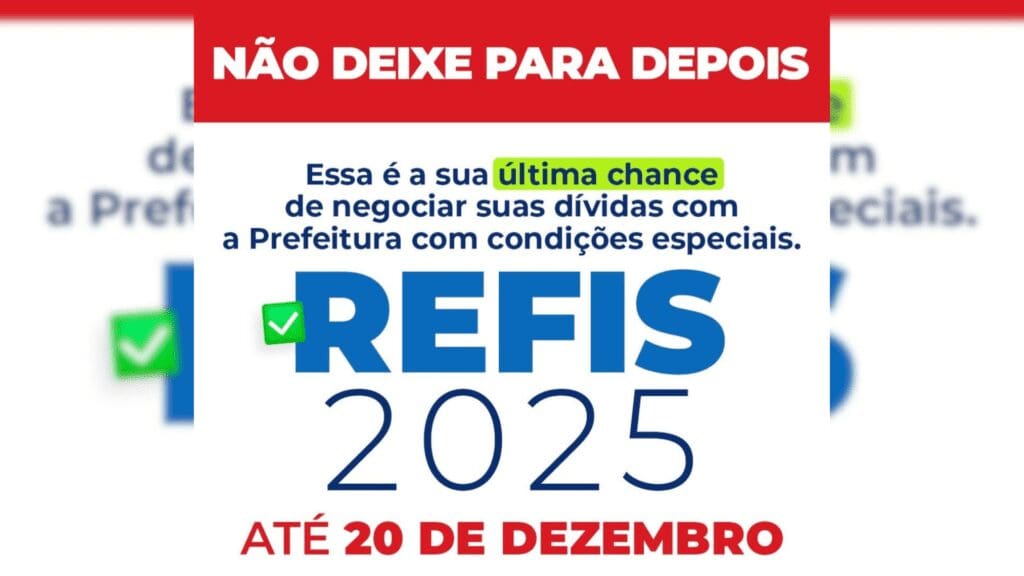 REFIS 2025 entra na reta final em Pirenópolis: O que você precisa saber
