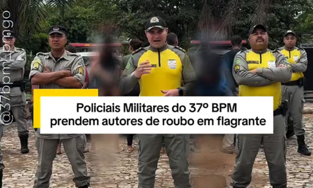 Quadrilha armada é presa após roubos durante a madrugada em Pirenópolis - Quadrilha armada e presa apos roubos durante a madrugada em Pirenopolis