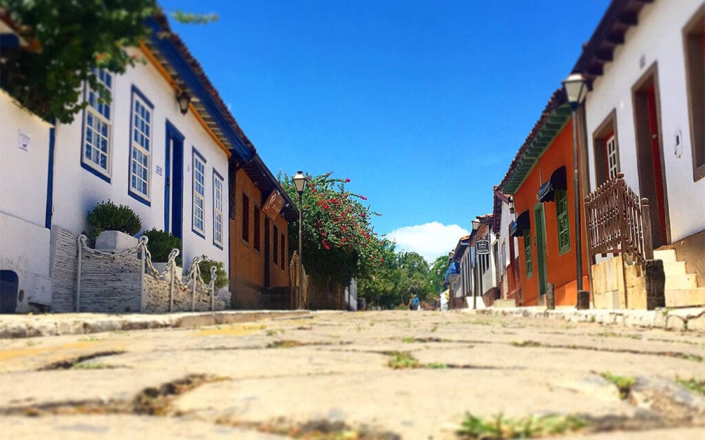 Quando a Rua do Lazer vira cartão postal de Pirenópolis